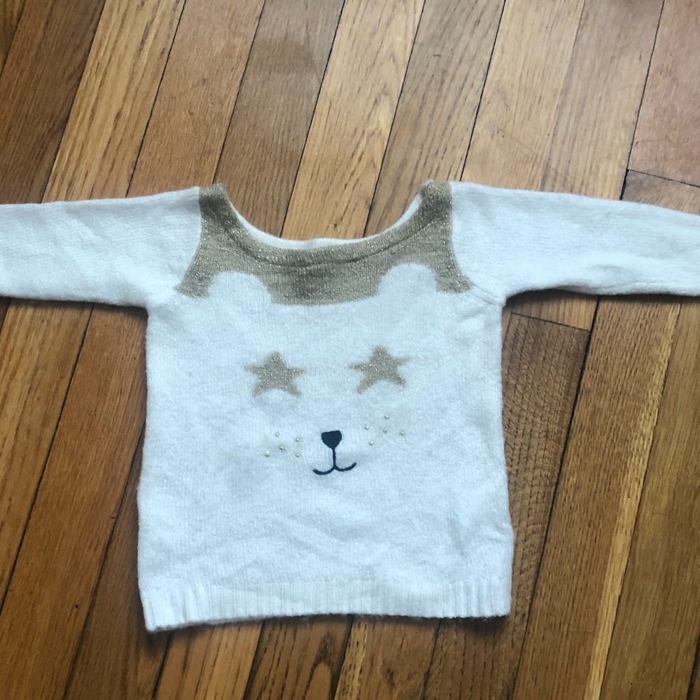 Carter’s Infant Girl’s Bear Face Sweater